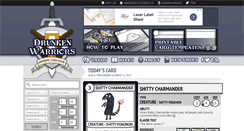 Desktop Screenshot of drunken-warriors.com